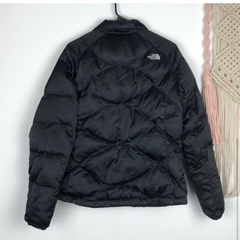 NORTH FACE classic black 550 puffer coat sz Large